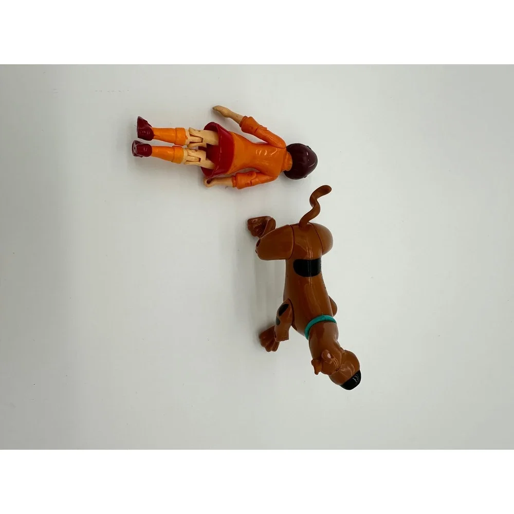 Scooby-Doo Action Figure Lot Kids Velma and‎ Scooby-Doo Figures Brown Orange OS